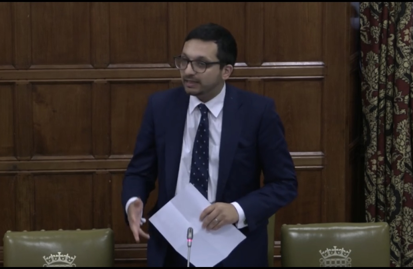 Saqib Bhatti MP in Parliament 