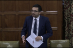 Saqib Bhatti MP in Parliament 