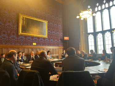 The Roundtable taking place in Parliament 